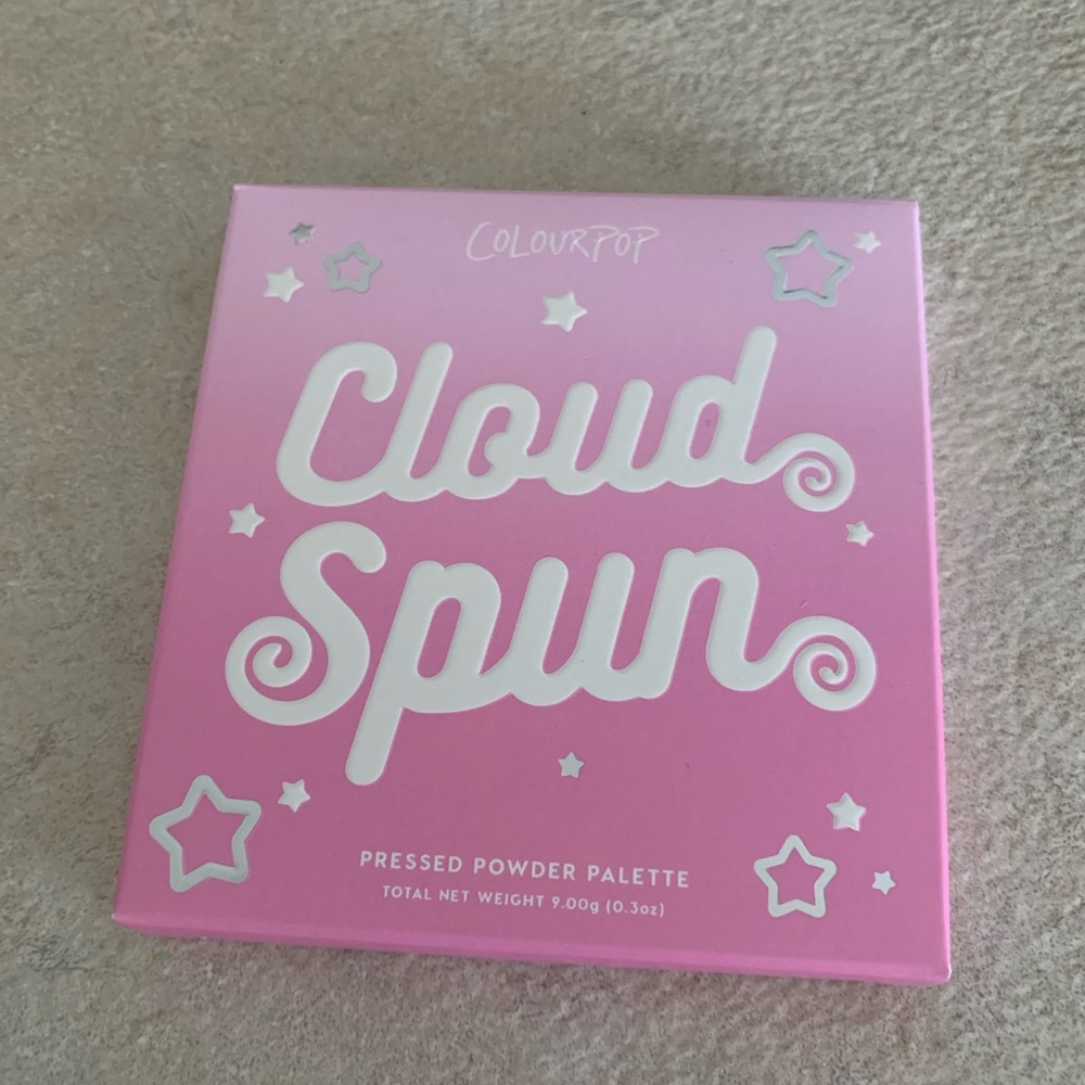 Colourpop cloud spun eyeshadow palette